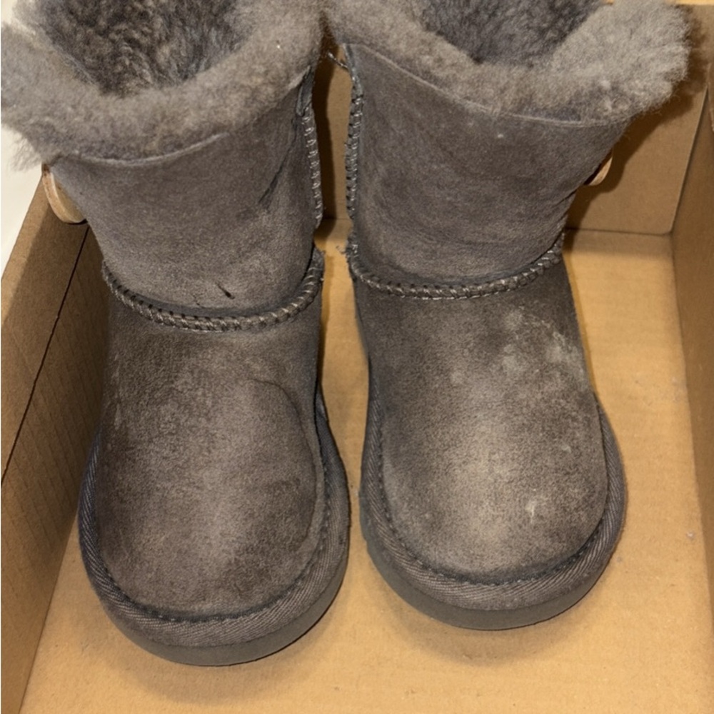 UGG Gray Kids Boots